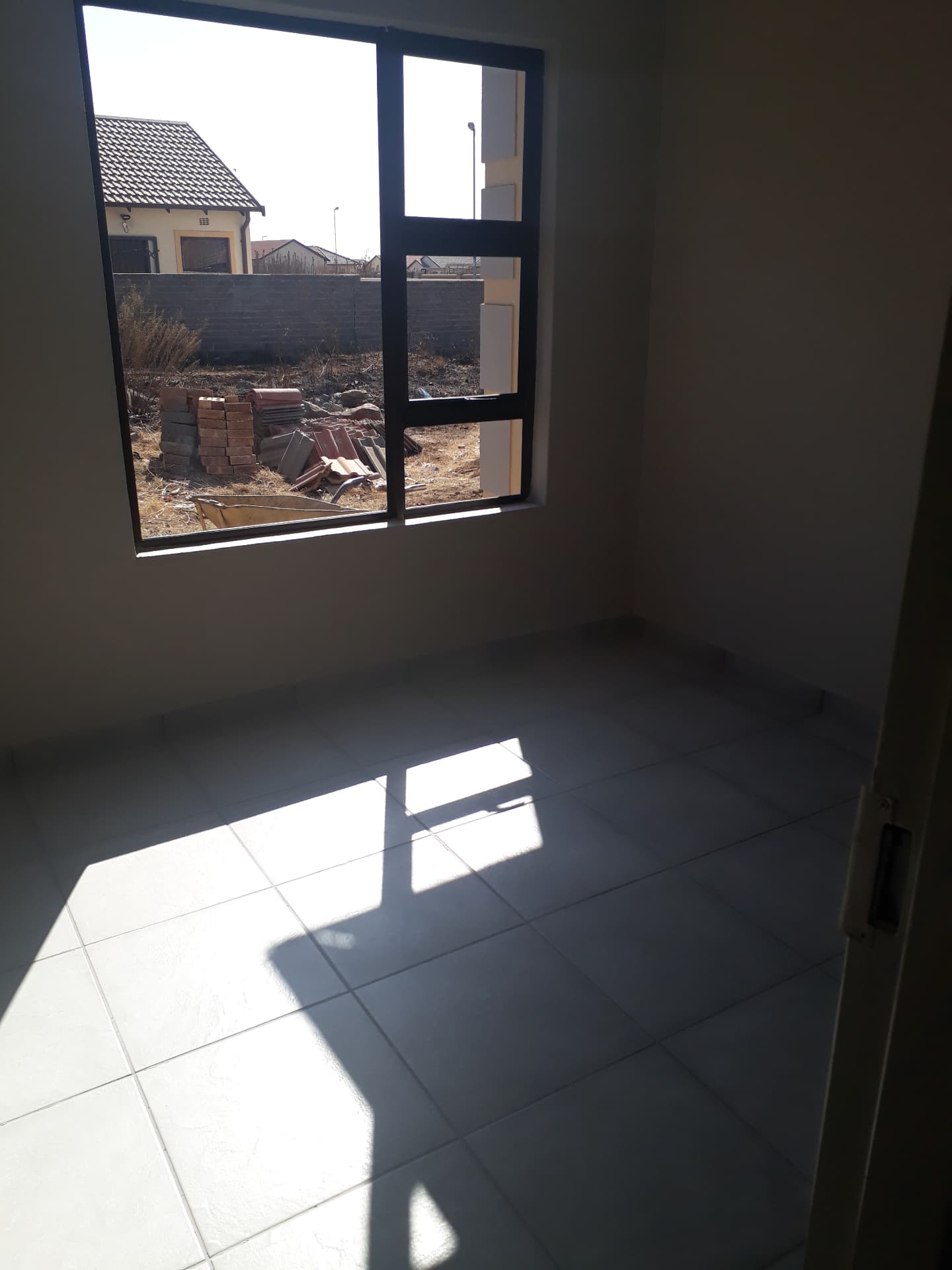 Floors buffed to a shine before handover