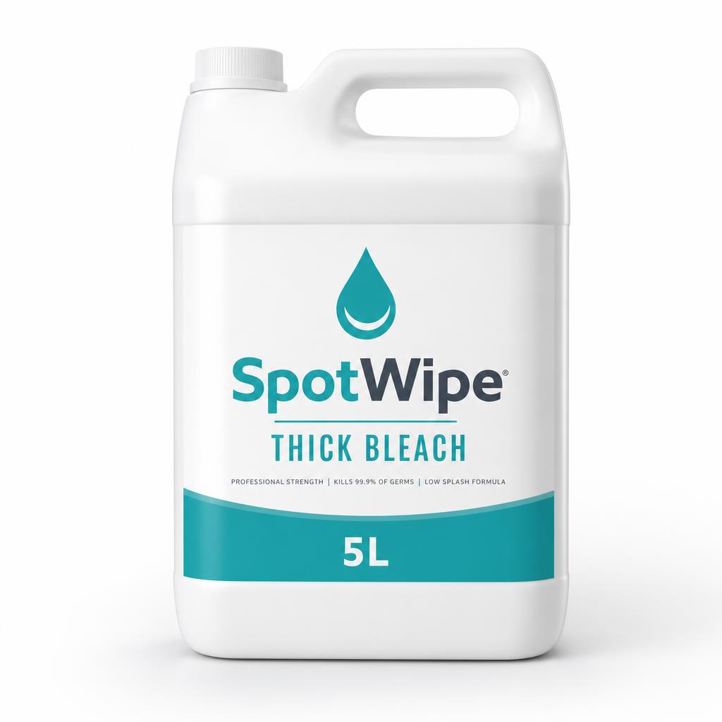 Thick Bleach 5L cleaning product sold by SpotWipe