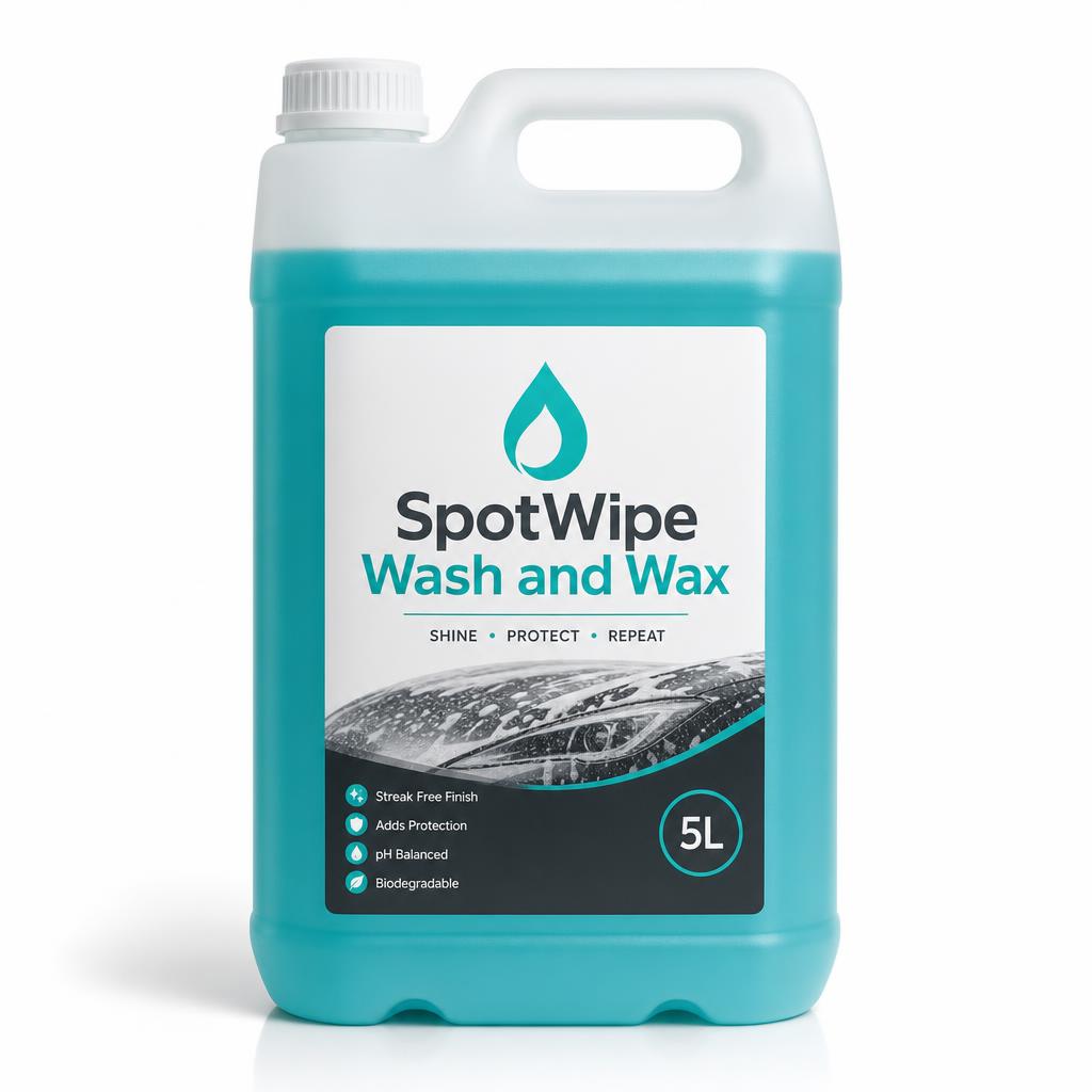 Wash and Wax 5L cleaning product sold by SpotWipe