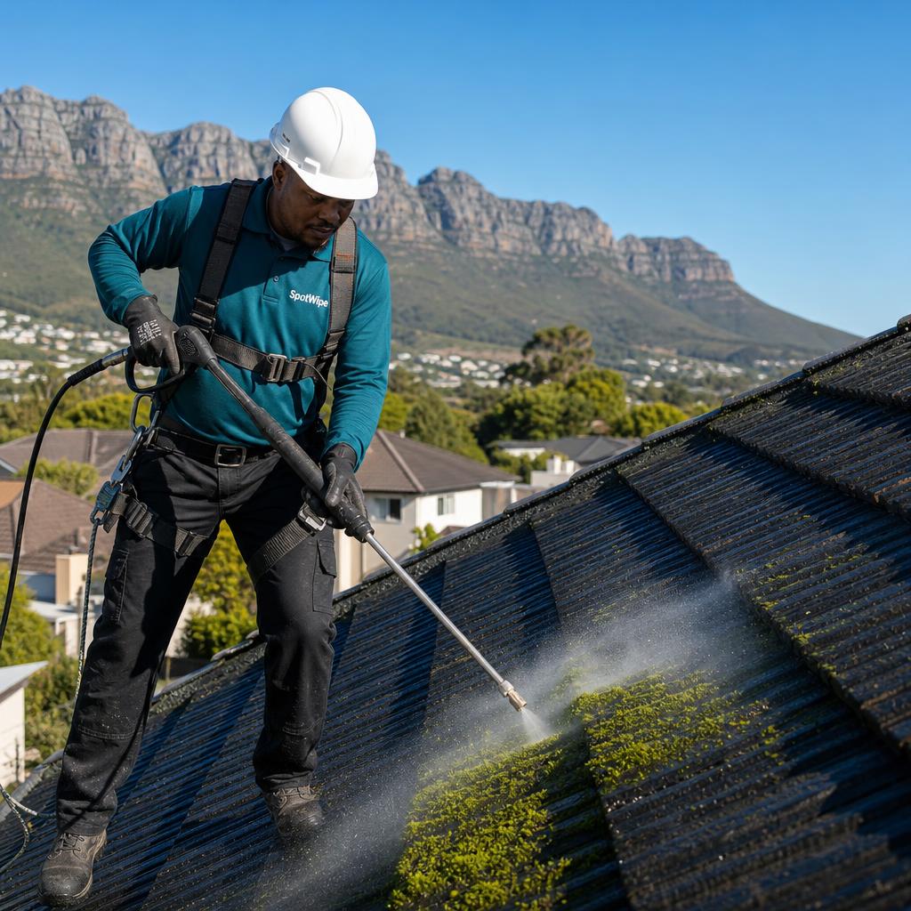 Roof Cleaning by SpotWipe in Kempton Park